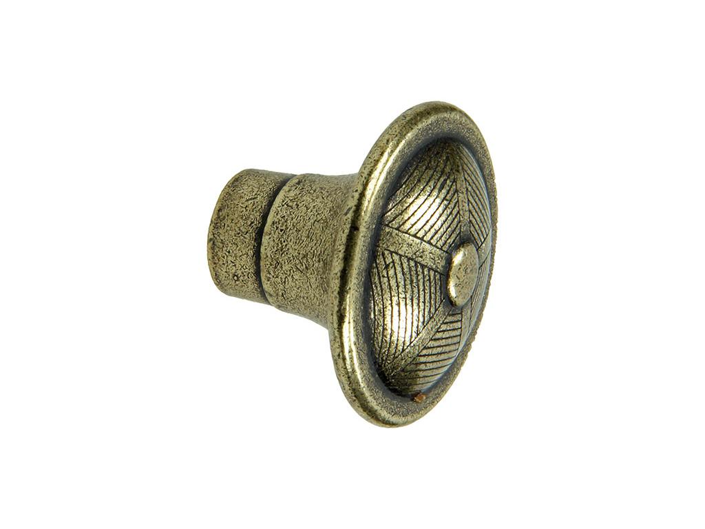 MESSING MEUBELKNOP BRONS Ø 30MM