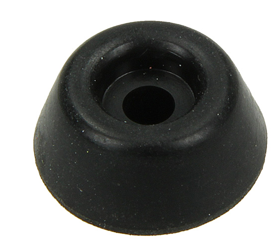 Rubber Stootdop+schroef Voor Wc-bril - 4 Stuks