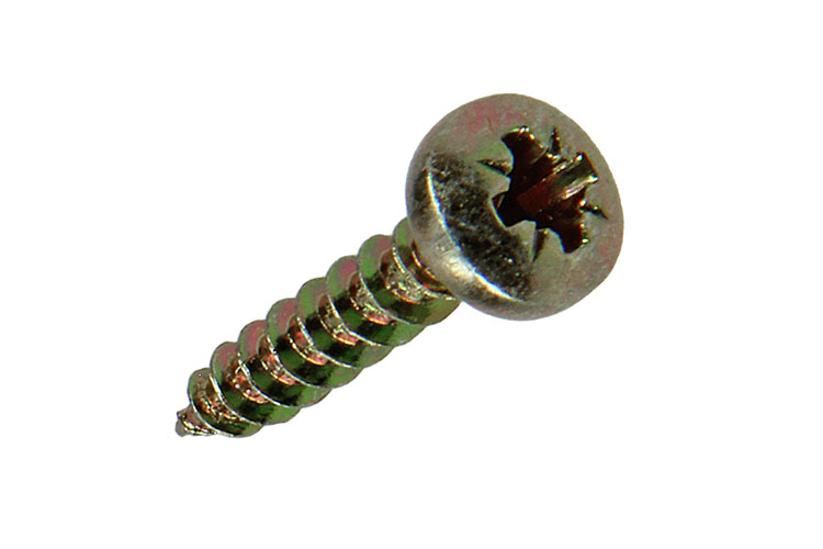 Spaanplaatschroeven Cyl.kop Geelverz. 4,0x20mm - 30st