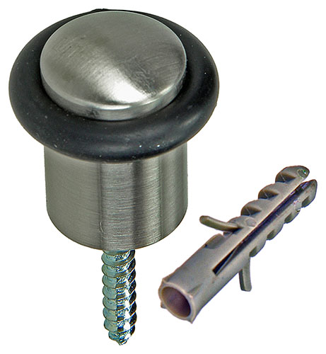 Deurstop Inox Look ø20 H30mm