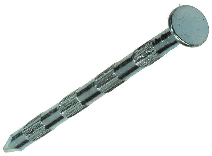 Stalen Ribnagels Ronde Kop Gehard Staalverzinkt 2,7x50mm (16 St)