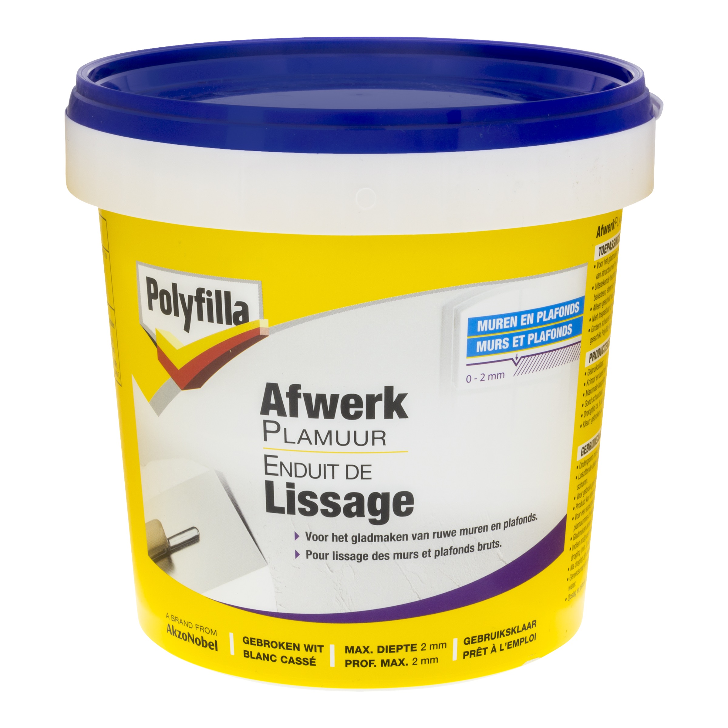 Afwerkplamuren (pasta) 1,5 Kg