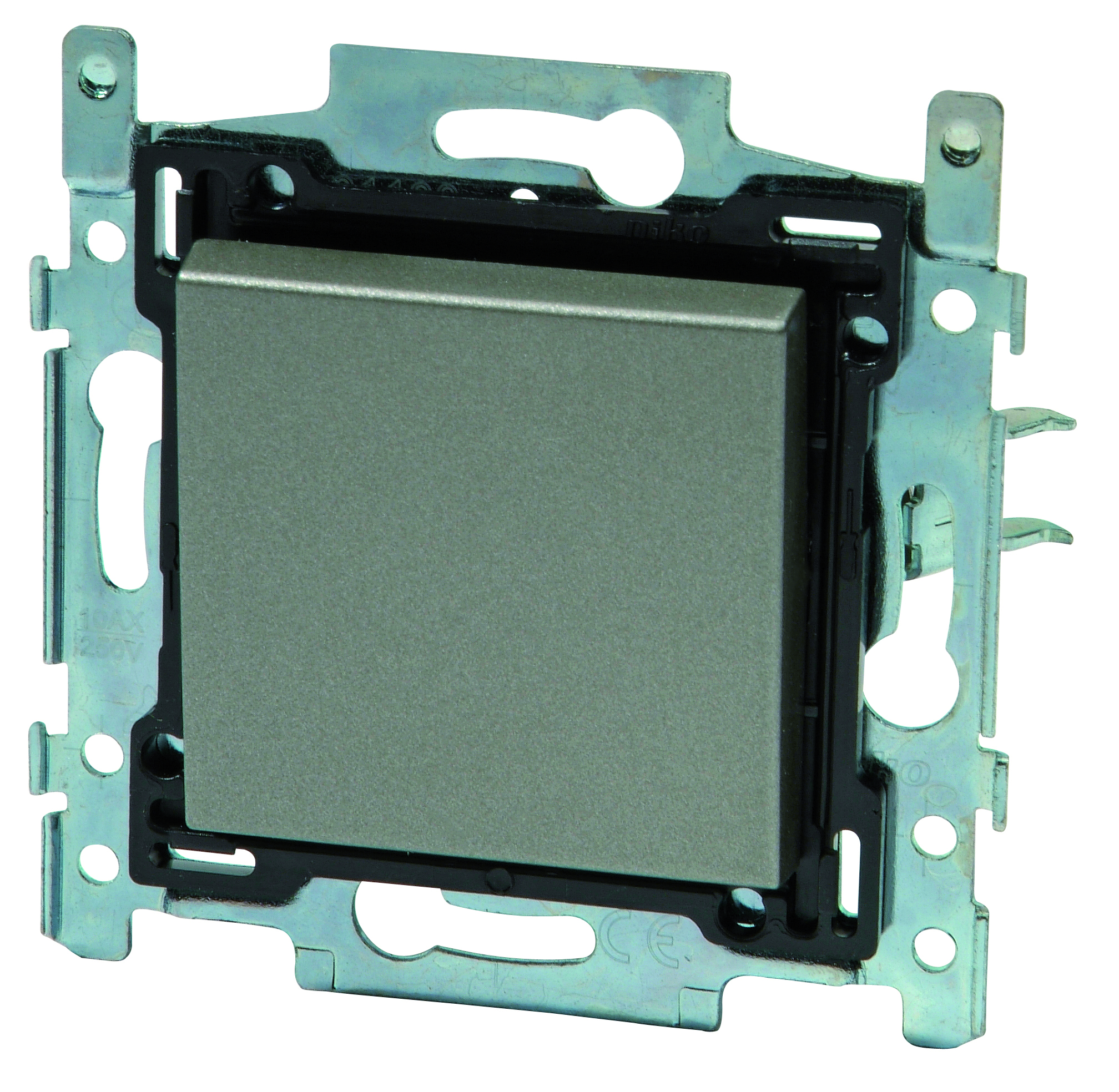 SCHAKELAAR 1P INTENSE BRONZE