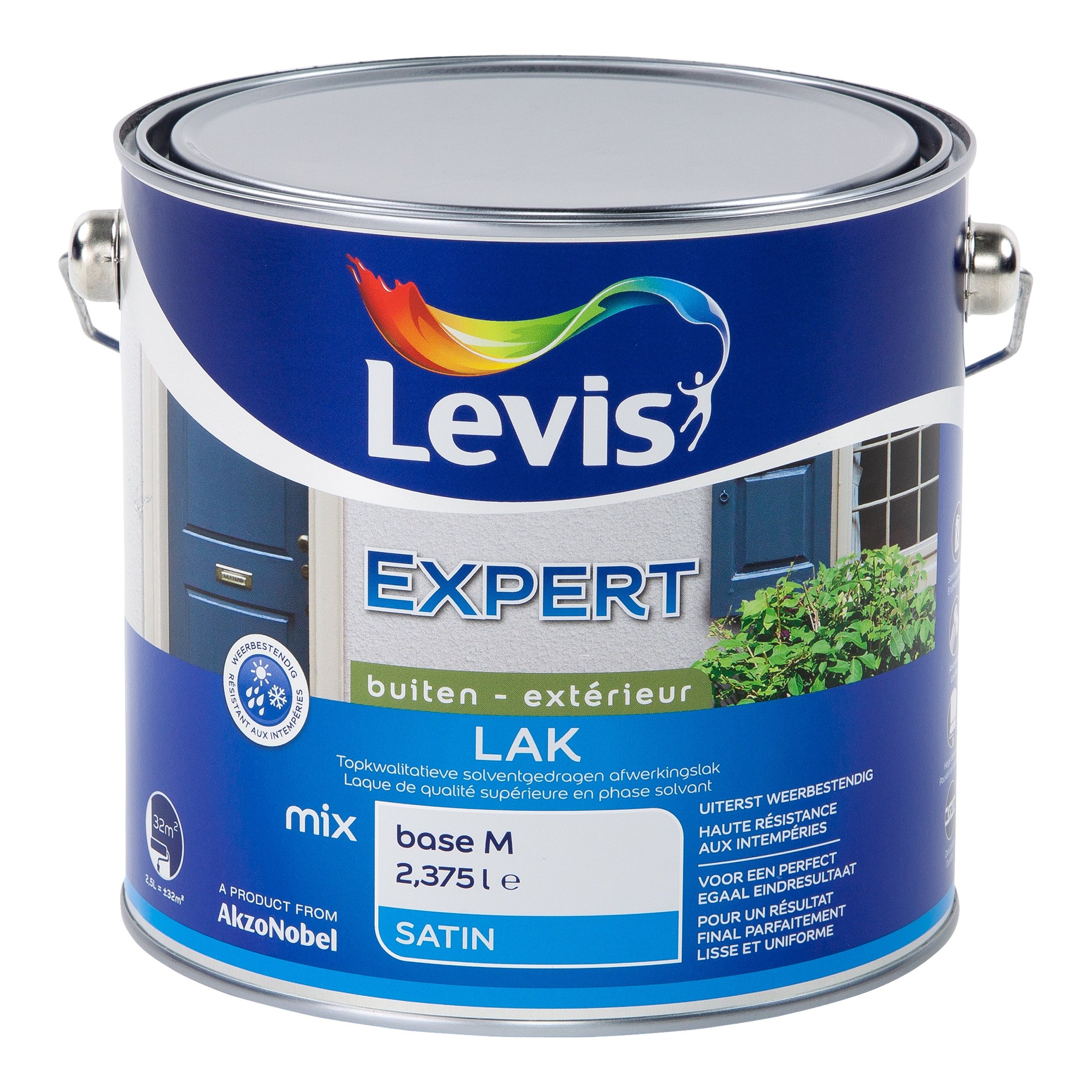 Laque Expert Bois Extérieur Satin Mix 2,5 L Clear