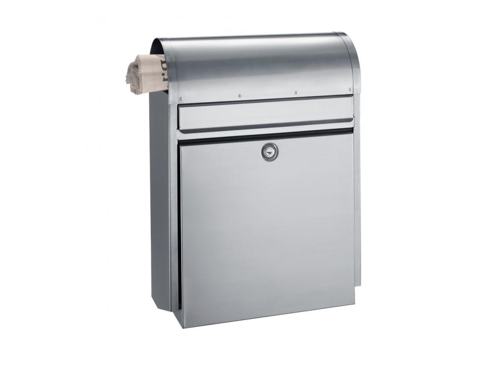 BRIEVENBUS RVS D170 ZILVER