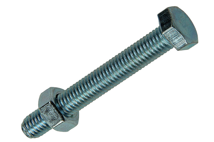 Tapbouten+moeren Verzinkt M8x60mm - 4st
