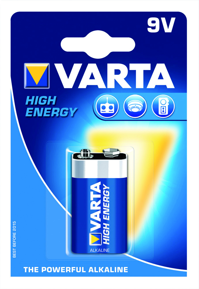 Alkaline Batterij E-block 9v High Energy