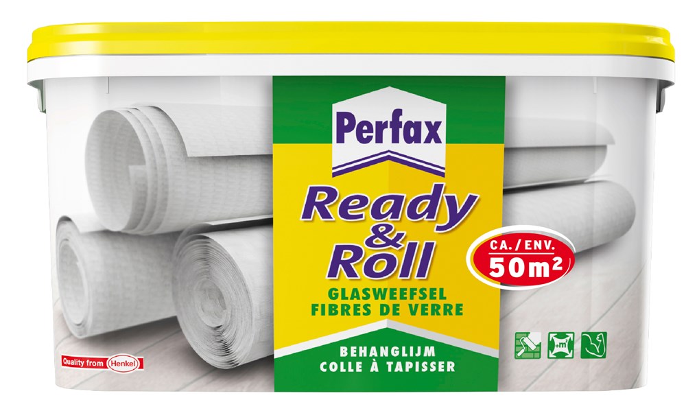 COLLE FIBRE DE VERRE READY&ROLL 10KG