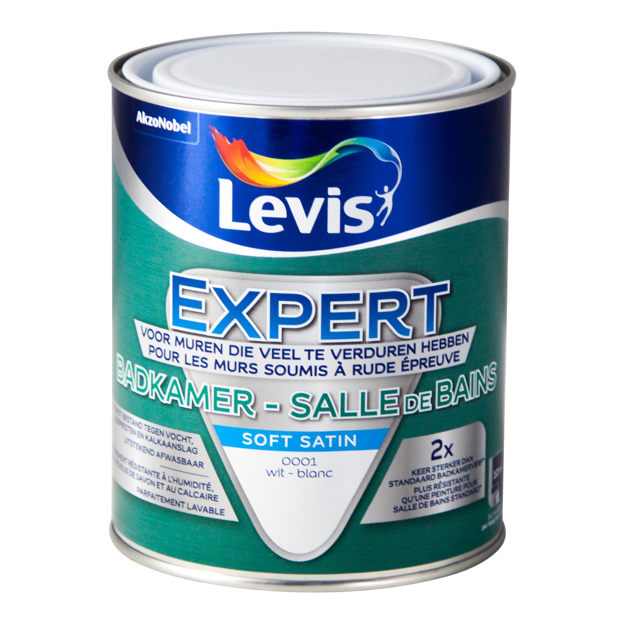 Peinture Plafond Expert Salle De Bains Blanc Soft Satin 1 L