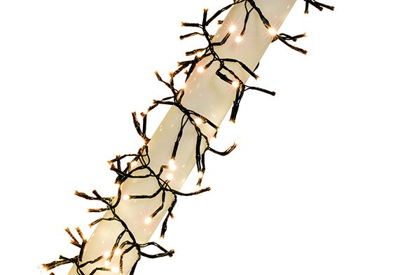 Slinger Arizona White Led 2000 Lamps Black Wire