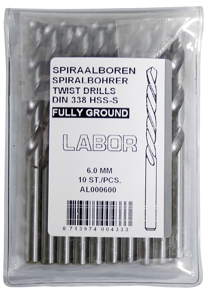 Spiraalboor Hss-s - ø 4,5 Mm Wit Geslepen Kort