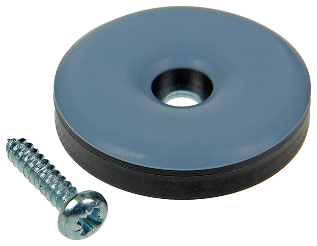 MEUBELGLIJDERS MET SCHROEF GRIJS Ø38MM - 4 STUKS