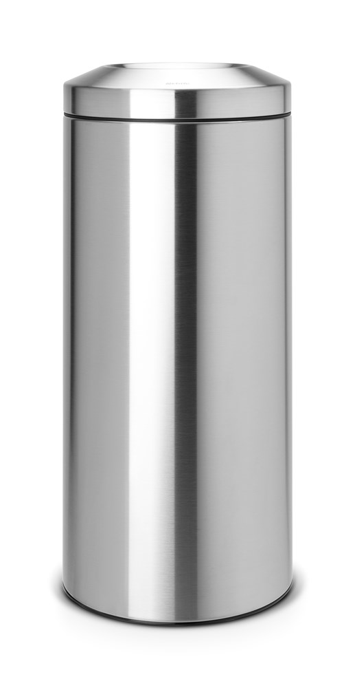 Papierbak 30l Vlamdover Mat Rvs