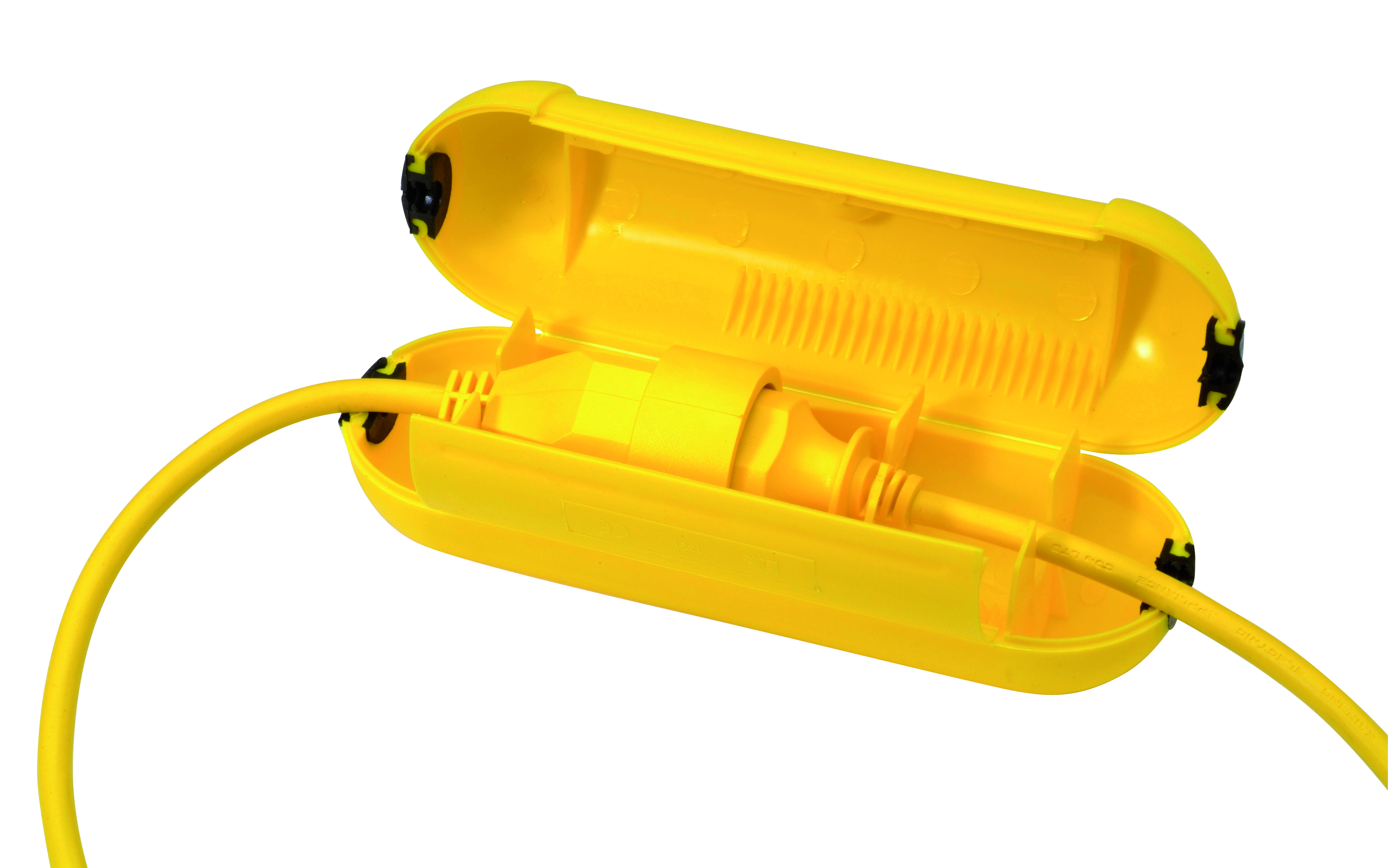 Securite Pour Raccordement De Cordons Safebox Pr99 Jaune