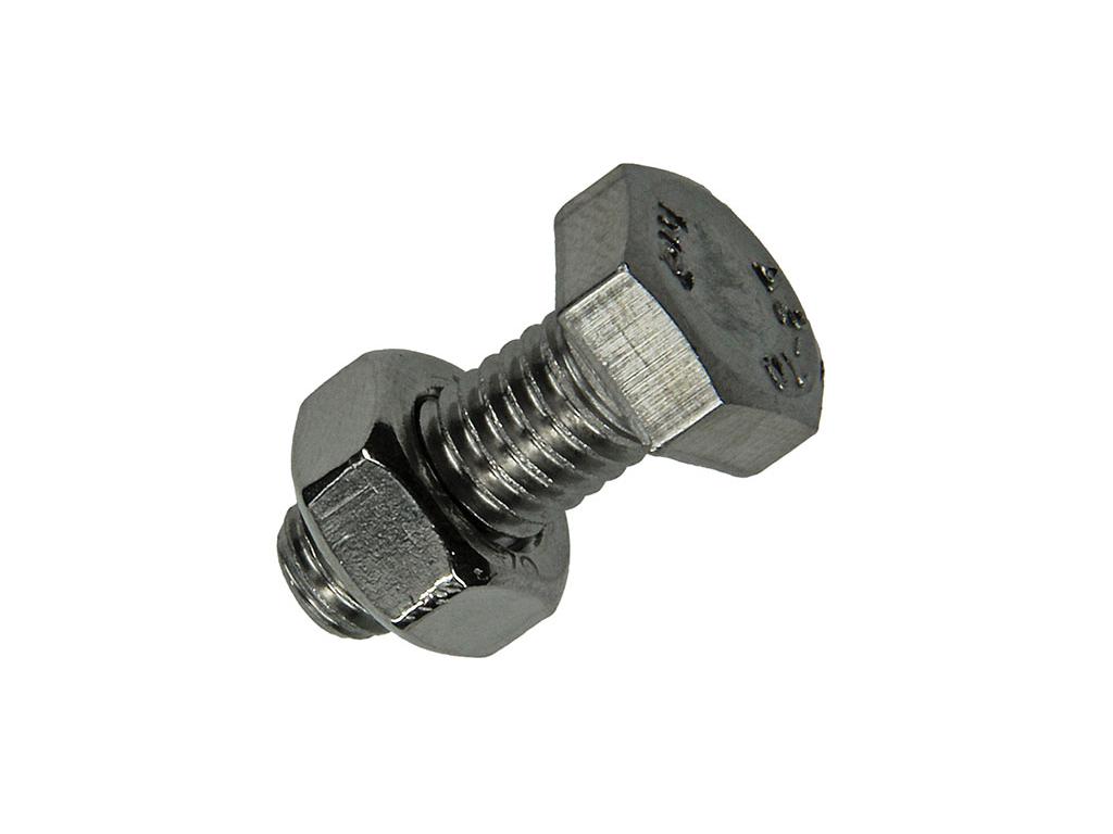 TAPBOUTEN+MOEREN ROESTVRIJSTAAL M8X20MM - 2ST