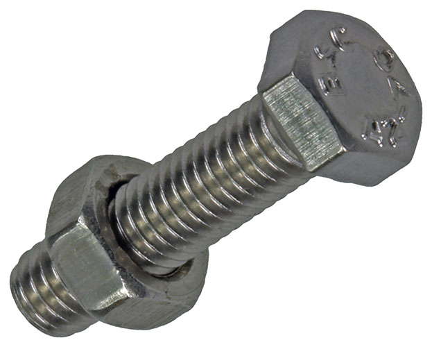 Tapbouten+moeren Roestvrijstaal M5x20mm - 6st