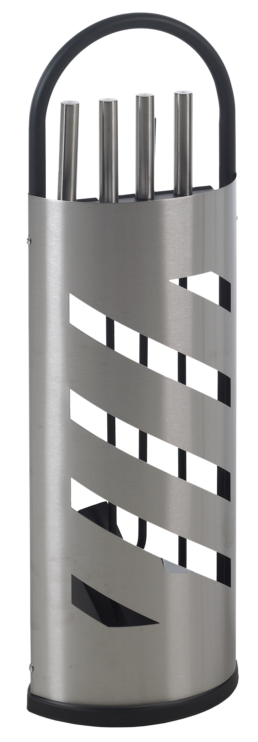 SERVITEUR DE CHEMINÉE TAMBORA 5 PCS INOX H. 67CM