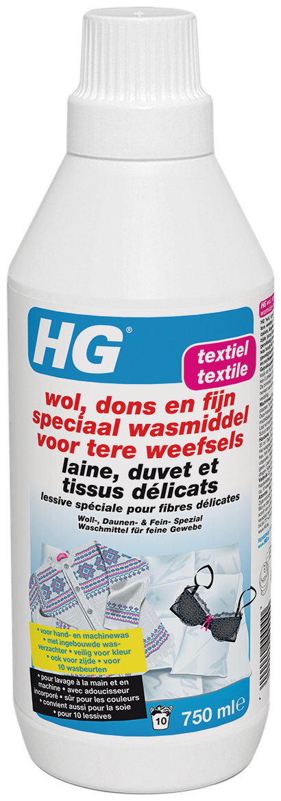 Hg Wol, Dons & Fijn Speciaal Wasmiddel Voor Tere Weefsels 750ml