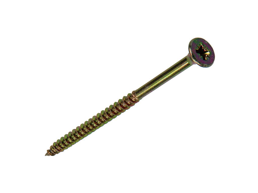 SPAANPLAATSCHROEVEN VZ KOP GEEL VZ 5,0X90MM - 250ST