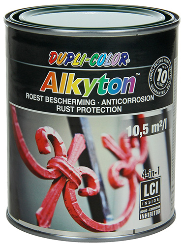 Alkyton Peinture Antirouille Vert Mousse Ral 6005 750ml