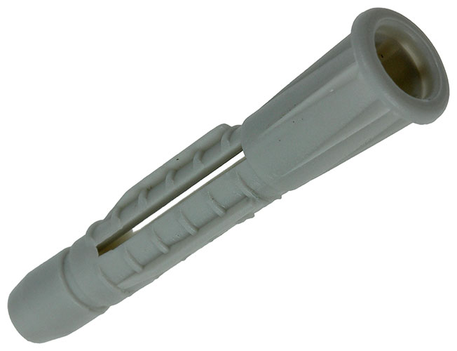 Chevilles Polyethylene Avec Col 6x35mm - 100pc