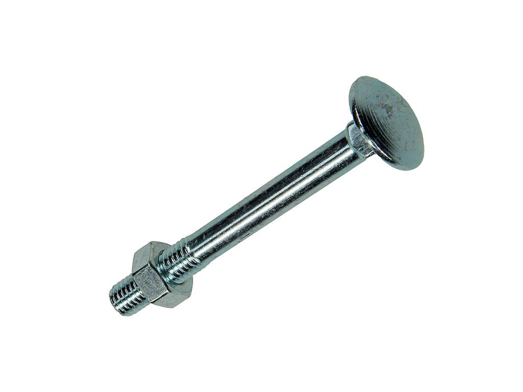 HOUTBOUTEN+MOEREN VERZINKT M8X70MM - 3ST