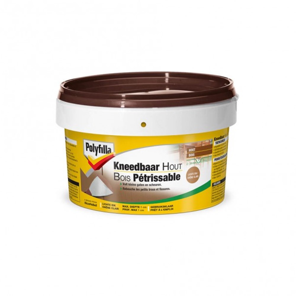 Kneedbaar Hout Lichte Eik 500gr